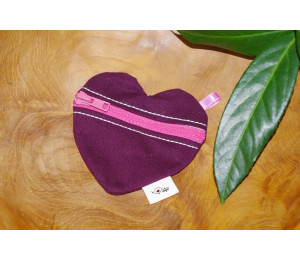 Stickdatei ITH - Herz Tasche Blumen